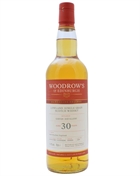 Girvan 1993/2024 Woodrows of Edinburgh 30 years old Lowland Single Grain Scotch Whisky 70 cl 53.7%